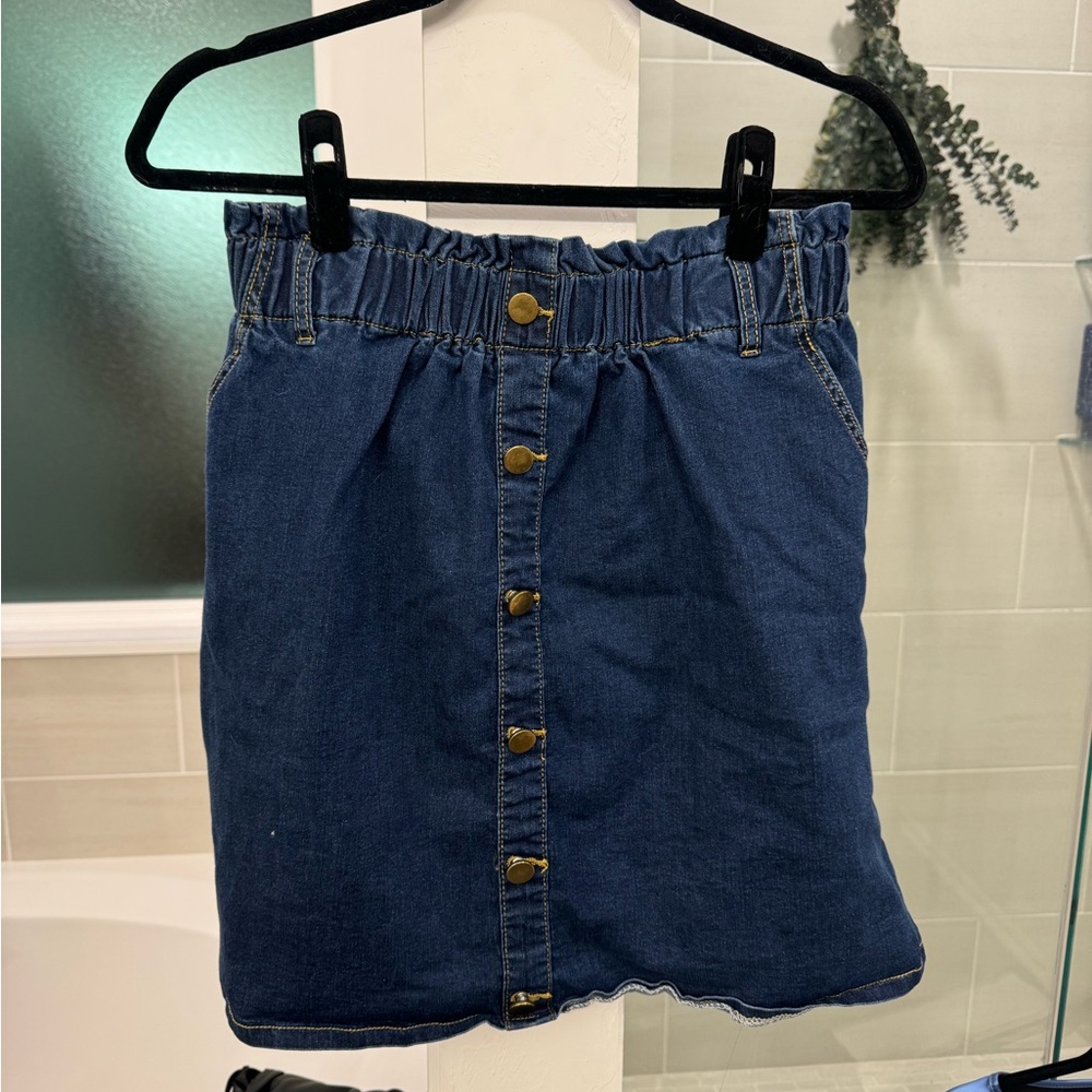 Jean skirt